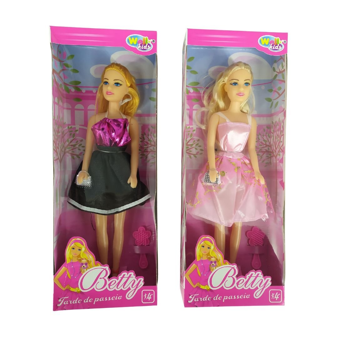 Boneca Magrela Tipo Barbie - Bom Preço Magazine