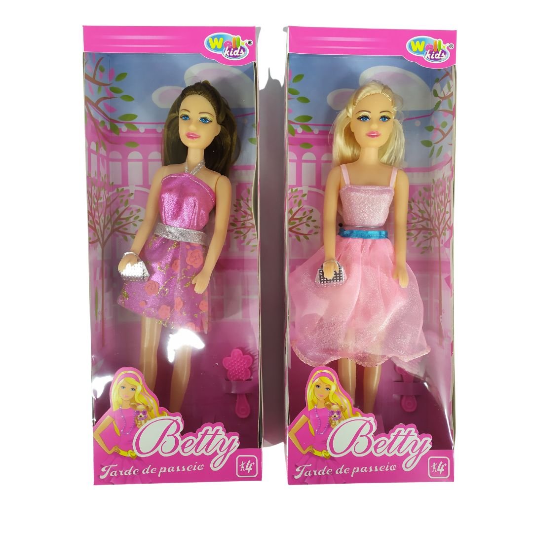 Boneca Magrela Tipo Barbie - Bom Preço Magazine