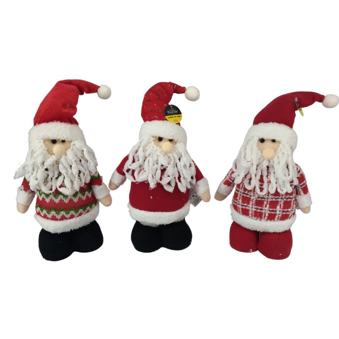 Enfeite Natal Boneco Papai Noel - Bom Preço Magazine