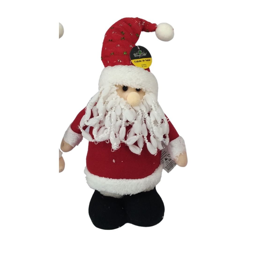 Enfeite Natal Boneco Papai Noel - Bom Preço Magazine