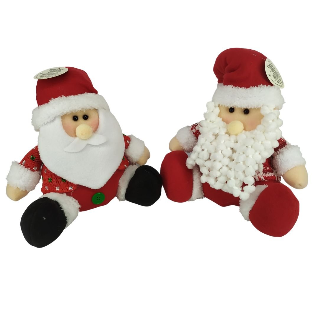 Enfeite Natal Boneco Papai Noel - Bom Preço Magazine