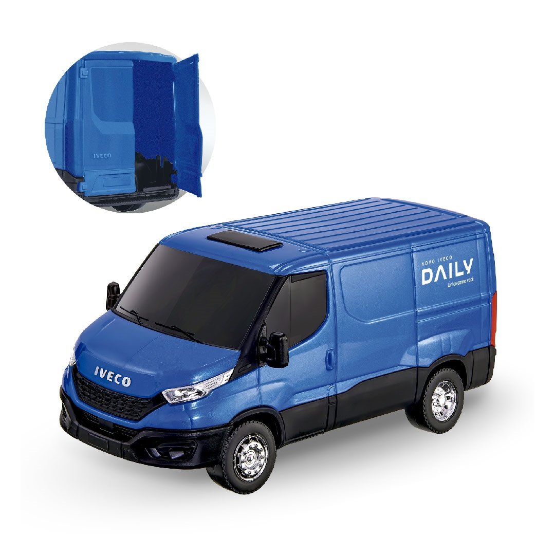Caminhão De Brinquedo Iveco Hi-hay Com Empilhadeira - Bom Preço Magazine