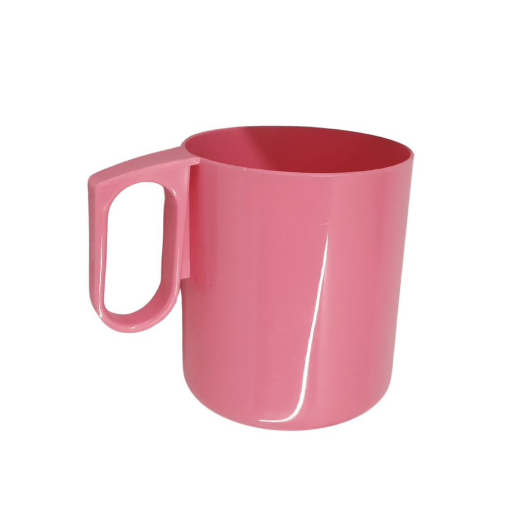Caneca Plástica 8x8x8cm Cores Sortidas