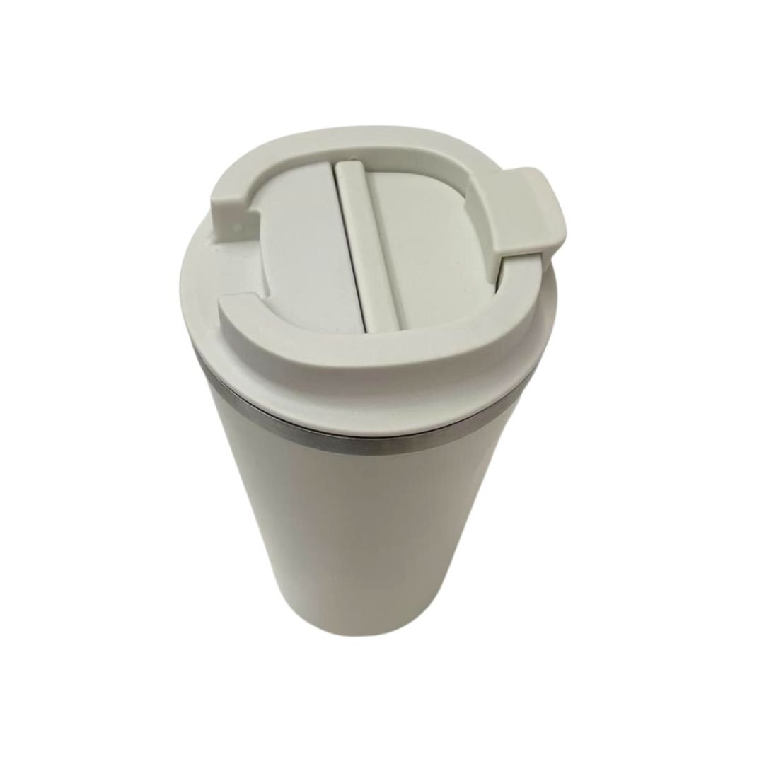 Copo Térmico Com Tampa Inox 510ml Cores Sortidas