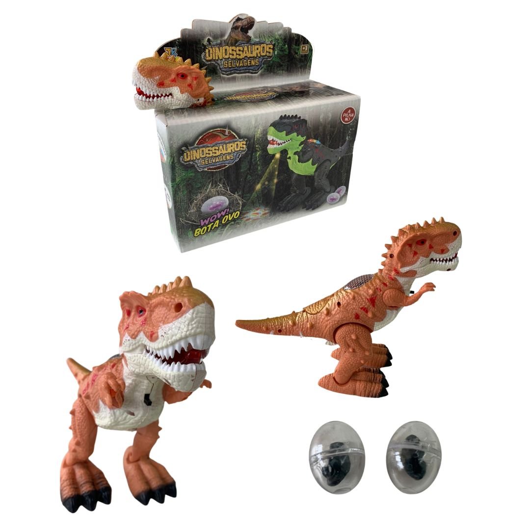 Dinossauro T-Rex com Luz Movimento Som - Company Kids