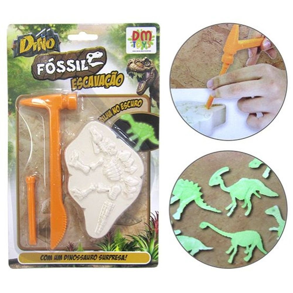 Dinosaur Fossil Kit de Escavacao de Fosseis de Dinossauros para Criancas