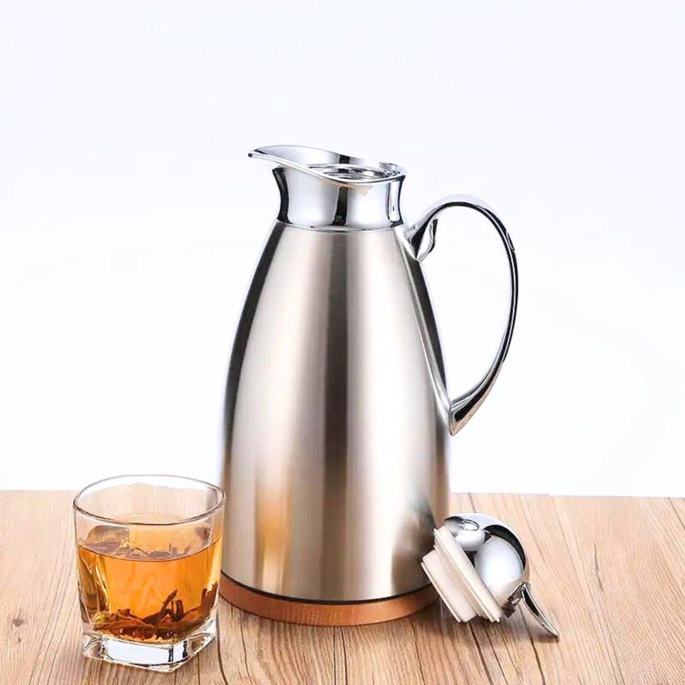 Garrafa Jarra Térmica Inox 1 Litro Clássica Moment - Bom Preço