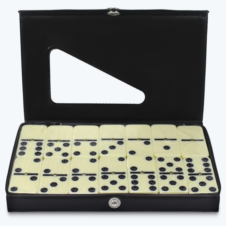 Jogo De Domino Profissional Com 28 Pecas 9 Mm