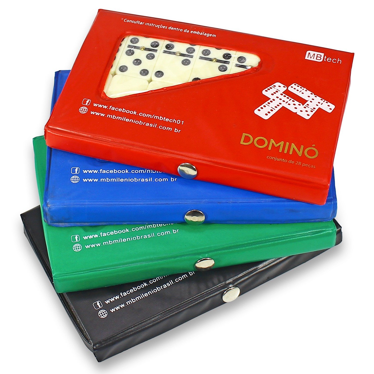 Dominó é um jogo de mesa clássico e popular que envolve um