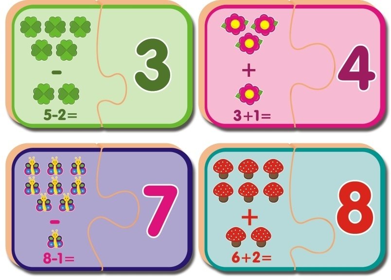 Jogo Educativo Matemática Aprendendo Adição e Subtração Brinquedo