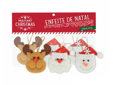 Kit Bolas De Natal Vermelho 2 Unidades 6cm - Bom Preço Magazine