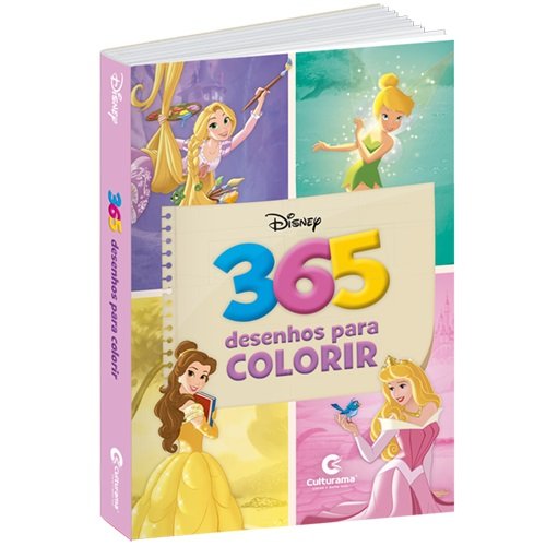 Livro Para Colorir Arte E Cor Princesas - Bom Preço Magazine