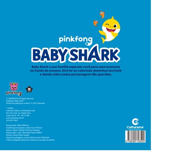 Baby Shark para colorir  Desenhos para colorir, Desenhos infantis para  colorir, Elefante para colorir