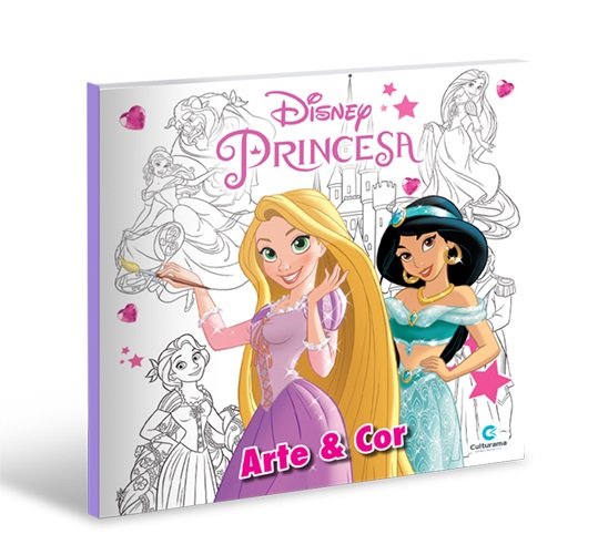 Livro De Atividades 500 Adesivos Disney Princesas - Bom Preço Magazine