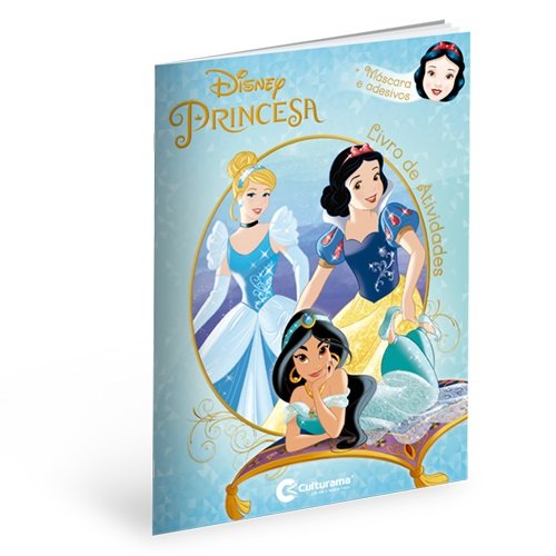 Crayola - Princesas Disney - Livro para colorir e autocolantes, Crayola  atividades