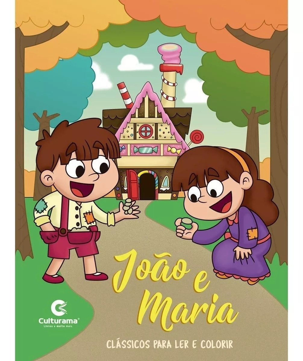 Livro Ler E Colorir Clássicos 8 Capas Sortidas