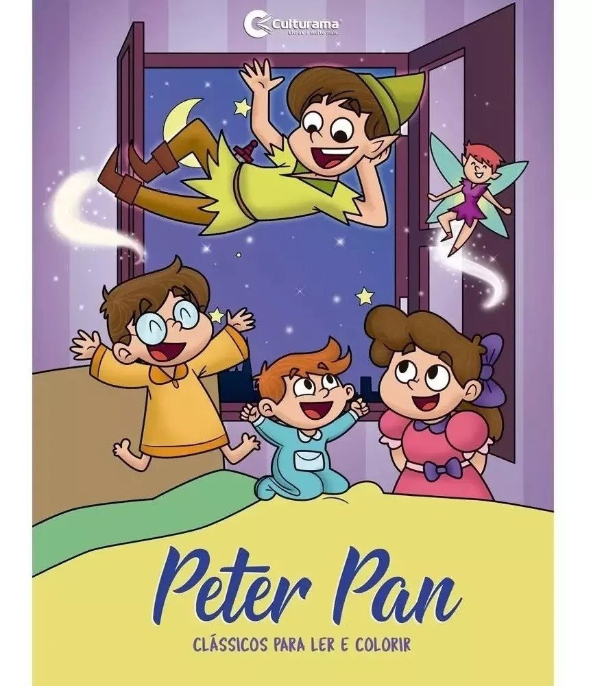 Livro Ler E Colorir Clássicos 8 Capas Sortidas