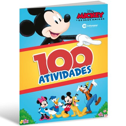 Livro 100 Atividades Mickey E Seus Amigos
