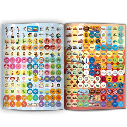 Livro De Atividades 500 Adesivos Disney Pixar