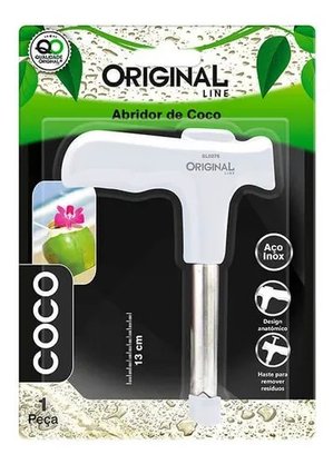 Abridor/Furador De Coco Inox