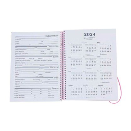 Agenda Planner Flores 2024