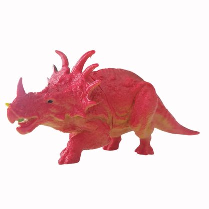 Animal Plástico Com 6 Peças Dinossauros