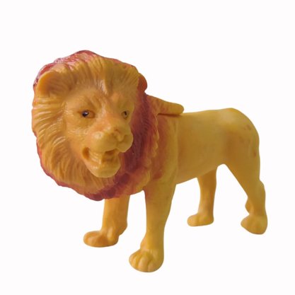 Animal Plástico Com 6 Peças Selva
