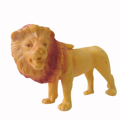 Animal Plástico Com 6 Peças Selva