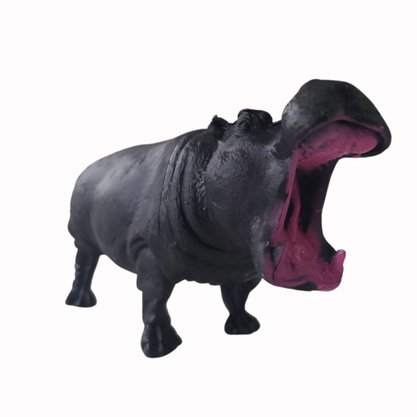 Animal Plástico Com 6 Peças Selva