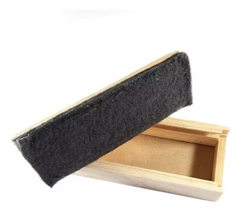 Apagador Para Quadro Com Porta Giz 18 X 7 X 5,5cm Souza
