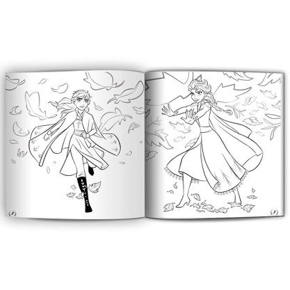 Livro Para Colorir Arte E Cor Frozen 2