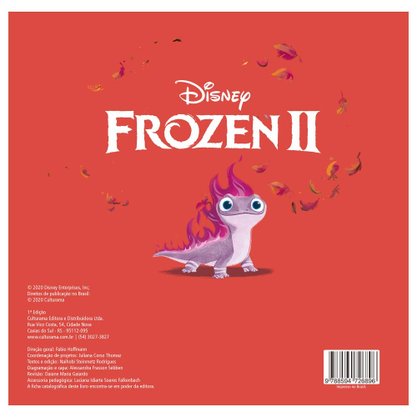 Livro Para Colorir Arte E Cor Frozen 2