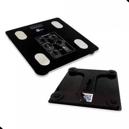 Balança De Banheiro Inteligente Digital 180kg Cor Preto Talberg