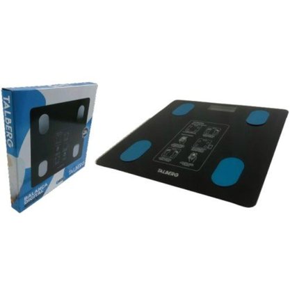 Balança De Banheiro Inteligente Digital 180kg Cor Preto Talberg