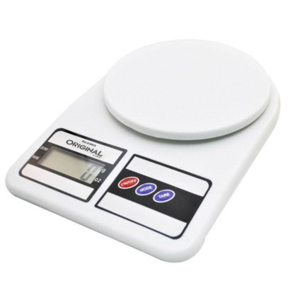 Balança Digital Cozinha 10kg Cor Branca Original Line
