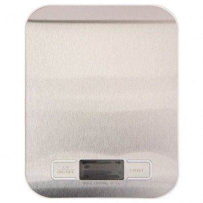 Balança Eletrônica 10kg Plástico Aço Inox