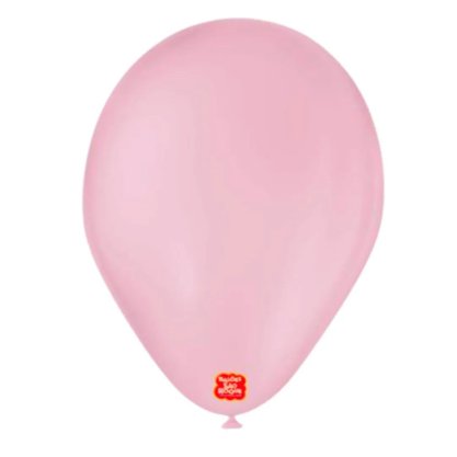 Balão 7'' Candy Colors Rosa 25 Unidades