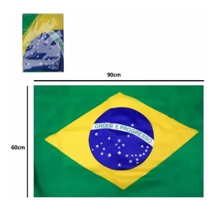 Bandeira Do Brasil 90x60cm