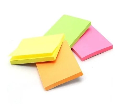 Blocos De Anotação Post-it 400 Folhas 3,8x3,8cm
