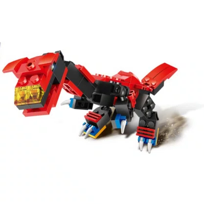 Blocos De Montar Play Box Animal Earth Overlord