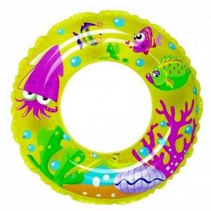 Boia Circular 60cm Fundo Do Mar