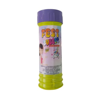 Bolha De Sabão Fest Bubble JR Toys