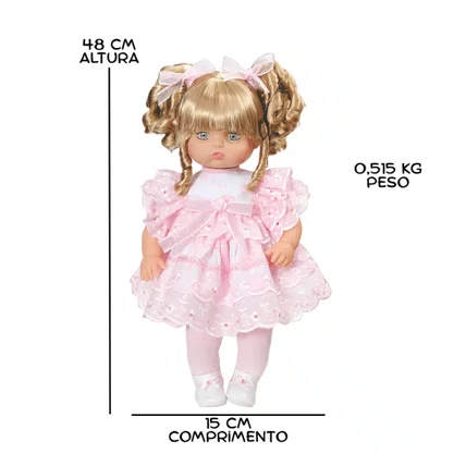 Boneca Addara Cachinhos Dourados