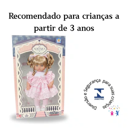 Boneca Addara Cachinhos Dourados