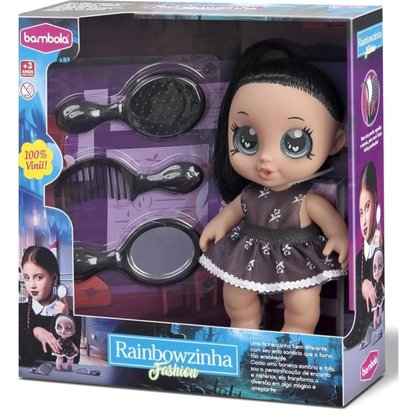 Boneca Baby Rainbow Fashion Com Acessórios