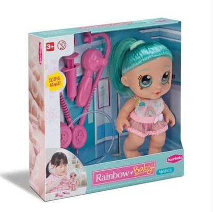 Boneca Baby Rainbow Médica