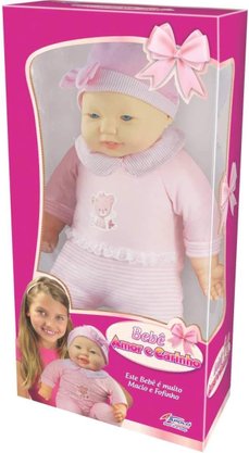 Boneca Bebê Amor E Carinho 