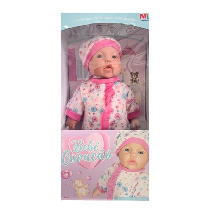 Boneca Bebê Coração