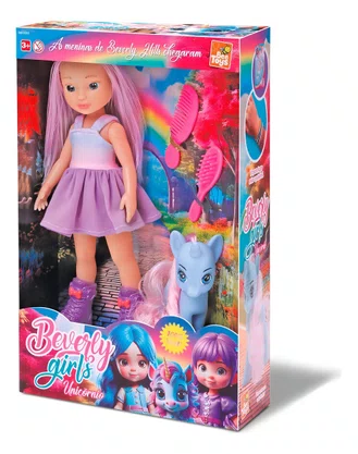 Boneca Beverly Girls Unicórnio