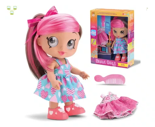 Boneca Brave Girls Julie Closet
